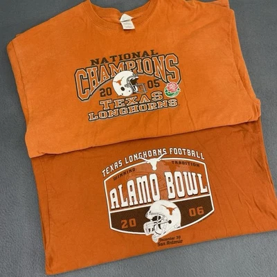 VTG (2) University of Texas Longhorns Tees XXL 2005 National Championship 2XL - Image 1 of 4