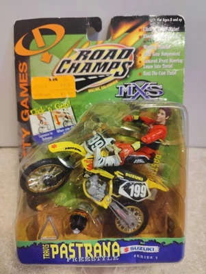 Travis Pastrana Road Champs MXS Freestyle series 2 Suzuki Rare - Image 1 of 4
