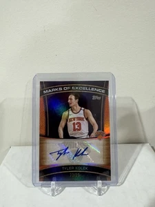 2025 Topps Basketball Tyler Kolek Marks Of Excellence Auto Orange /25 - Picture 1 of 2