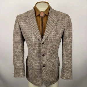 Vintage 50er 60er H Bar C Sakko Anzug Blazer Sport Mantel Western Rockabilly Wolle Herren 38 - Bild 1 von 22