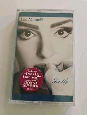 Liza Minnelli - Gently Cassette SEALED Hype Sticker Angel Records VTG  - Image 1 of 4