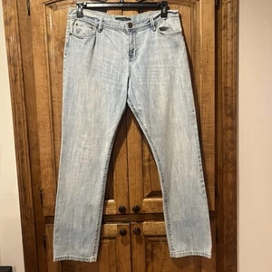 Vintage LAUREN JEANS Co RALPH LAUREN Womens Sz 6 Green Label Straight Light - Picture 1 of 11