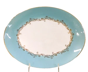 Homer Laughlin Gold Crown Oval Platter 11.5 Inches Lifetime China USA 50s VTG - Picture 1 of 7