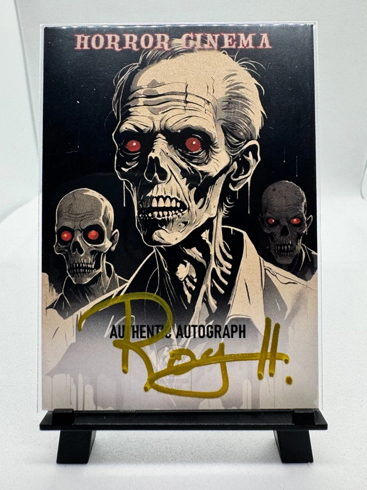 2024 Gravestone Cards Horror Cinema Roy H. Wagner Autograph S2 — Limited Edition - Image 1 of 2