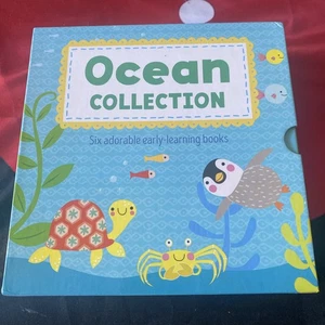 *KIDS* Ocean Collection 6 Early Learning Books (Hardcover Book) 40% Off - Imagen 1 de 24