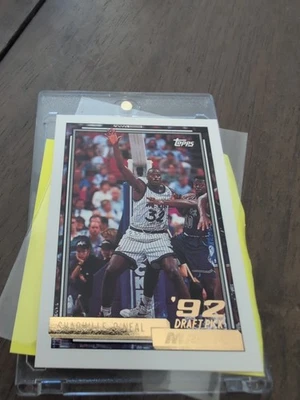 1992-93 Topps - Shaquille O'Neal #362 Gold (RC) SHAQ Rookie (I - image 1 of 4