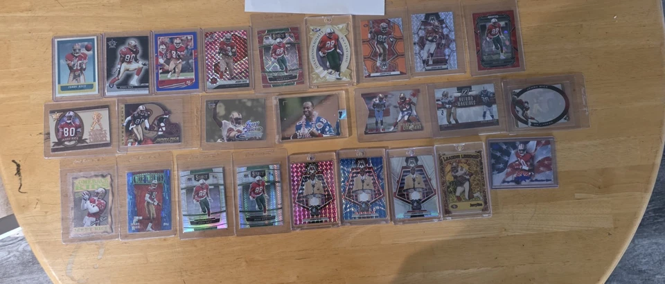 25 Jerry Rice Cards - Image 1 of 2