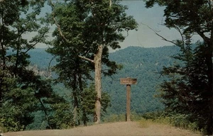 Kentucky KY Lovers Leap Virginia 1968 Postcard - Picture 1 of 2