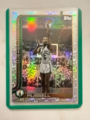 2025-26 Topps Bill Russell #251 Fanatics Exclusive Logo - Image 1 of 2