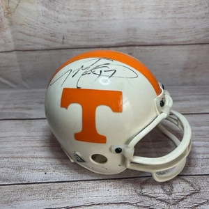 Minicasco autografiado de voluntarios de la Universidad de Tennessee TEE MARTIN - Imagen 1 de 6