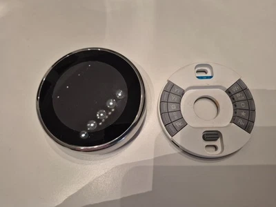 Google Nest 3rd Gen Smart Learning Thermostat - Stainless Steel (A0013) - Image 1 of 4