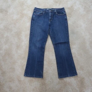 Levi's 515 Bootcut Jeans Donna 12 Pantaloni Elasticizzati Denim Blu - Foto 1 di 10