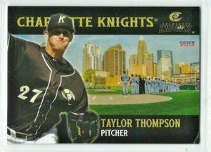 2014 Charlotte Knights (Triple A-Chicago White Sox) Taylor Thompson