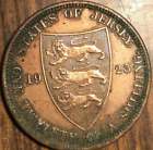 1923 STATES OF JERSEY 1/12 OF A SHILLING