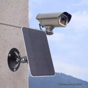 Solarpanel für Überwachungskamera Aussen DC 5V Outdoor Akku Kamera mit Micro USB - Bild 1 von 23