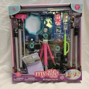 My Life As a Vlogger 20 Piece Accessories Play Set for 18" Doll NEW Girl Toy - Picture 1 of 6