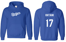 Shohei Ohtani Los Angeles Dodgers Youth Hoodie Sweatshirt Jersey Blue Shirt New