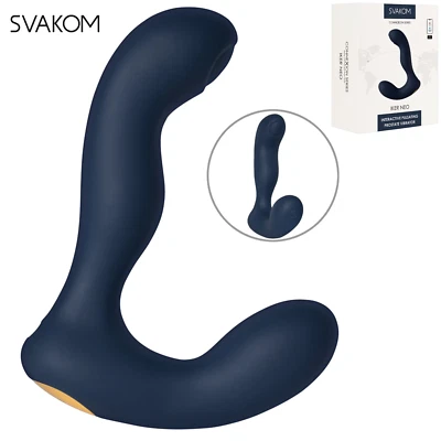 Plug Iker Neo Svakom Stimolatore Vibrante Punto P Prostata in Silicone con APP - Immagine 1 di 4