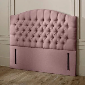 "Cabecera de diván de pie Chesterfield Imperial cabecera de felpa de 45" piso - Imagen 1 de 12