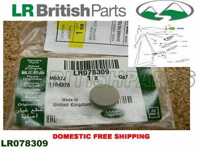 GENUINO LAND ROVER PUERTA DELANTERA MOLDURA PANEL CUBIERTA RANGE ROVER EVOQUE LR078309 NUEVO Foto 1 de 4