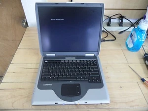 Compaq Presario 2100 2104US Laptop For Parts Posted To Bios No Hard Drive - Picture 1 of 10