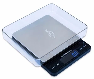 Weighmax Digital 3000 x 0.1g Pocket Scale, light-weight kitchen and postal scale - Picture 1 of 8