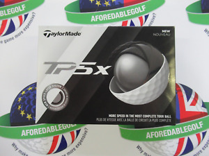 new 12 taylormade tp5x golf balls