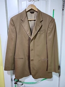 Chaqueta Blazer Abrigo Deportivo de Cachemira Donna Karan Para Hombre Talla 38/31 - Imagen 1 de 6