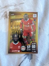 2020-21 Match Attax 101 Limited Edition Gold Sadio Mane Liverpool FC #LE1G