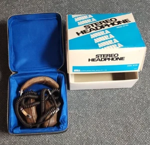 MURA SP-206 Headphones, Stereo/Mon switch, 25 Foot Coil Cord, 8 Ohms, 20-20,000 - Picture 1 of 7