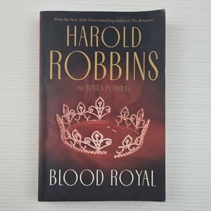 Blood Royal by Harold Robbins & Junius Podrug Large Paperback - Picture 1 of 10
