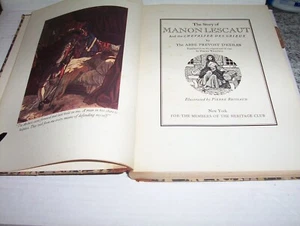 The Story Of Manon Lescaut And The Chevalier Des Grieux (1938) The Heritage Club - Imagen 1 de 5