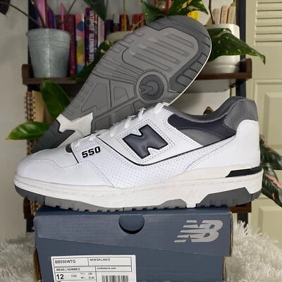 New Balance 550 “White Castlerock” (M12/W13.5) — 第 1/3 张图片