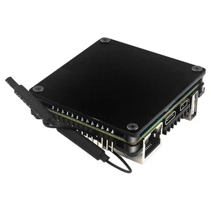 Aluminum + Acrylic Cooling Shell Passive Heatsink Case For Orange Pi Zero 2 F - Afbeelding 1 van 8