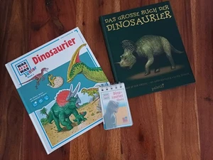 2 Dinosaurier Bücher + Quiz, Top! - Bild 1 von 2