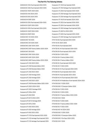 Tusk Impact Supermoto Replacement Rear Wheel Spacer Kit For Husqvarna TC 125 - Изображение 1 из 2