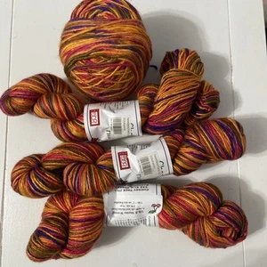 Cherry Tree Hill Silk 50% And Merino Wool 50% Yarn 3 Plus Skins WorstedFall Col - Picture 1 of 3
