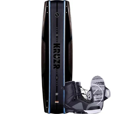 Paquete Hyperlite Kruzr Wakeboard con fijaciones Team-X - 2025 Foto 1 de 4