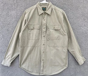 Vintage Royal Robbins Green World Dessert Sand Expedition Cotton Shirt Sz Medium - Picture 1 of 18