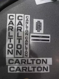 CARLTON Aufkleber. Neuwertiger Satz von neun Decals. Nichts besser! - Bild 1 von 1