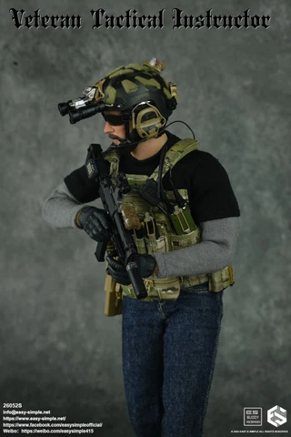 1:6 scale Easy & Simple Veteran Tactical Instructor Special 12" Figure 26052S Cover