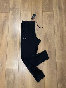 Under Armour Bottoms Jog Storm Pants Black Slim fit All Sizes 132202 - Picture 1 of 9