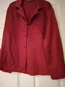 Ladies Pre-owned Debenhams Pyjama Set. Red. Size 16 - Picture 1 of 2