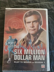 THE SIX MILLION DOLLAR MAN PILOT TV MOVIES AND SEASON 1 NEW SEALED DVD - Picture 1 of 2