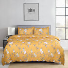 Reversible Printed Duvet Cover Quilt Cover Bedding Set Single Double King Size