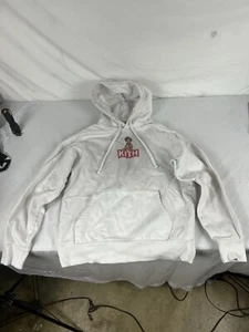 KITH X BIGGIE Smalls Logo Notorious B.I.G Box Logo Hoodie White Sz Small - Picture 1 of 6