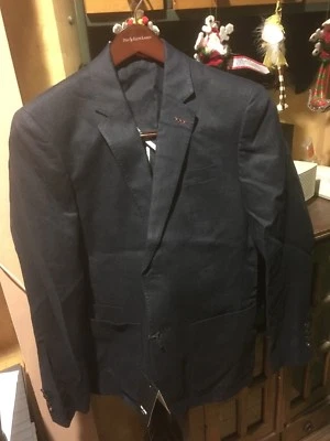 Jack Spade New York Linen Sports Jacket 40R Blue NWT - Image 1 of 4