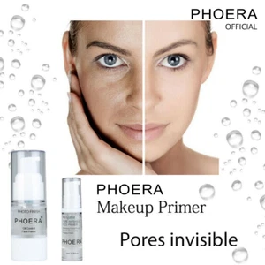 MAKE UP PRIMER | Phoera Oil Control Pore Minimizer Eraser Face Skin Concealer UK - Picture 1 of 12