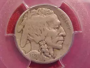 1921 S BUFFALO NICKEL - PCGS F15 - SEE PICS! - (G1514) - Picture 1 of 4