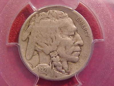 1921 S BUFFALO NICKEL - PCGS F15 - SEE PICS! - (G1514) - Image 1 of 4